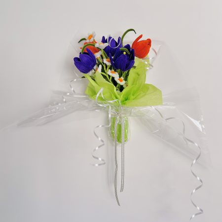 Spring love - handmade flower bouquet