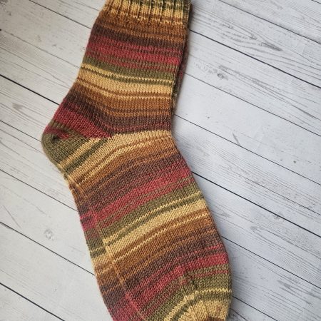 Handknitted socks. Ladies size 5