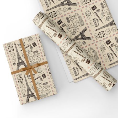 Paris Design Gift Wrap