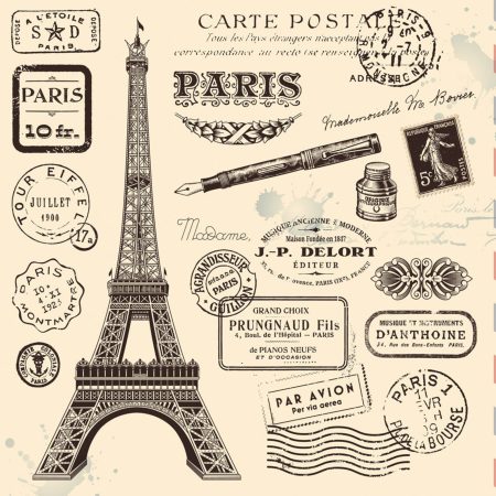 Paris Design Gift Wrap
