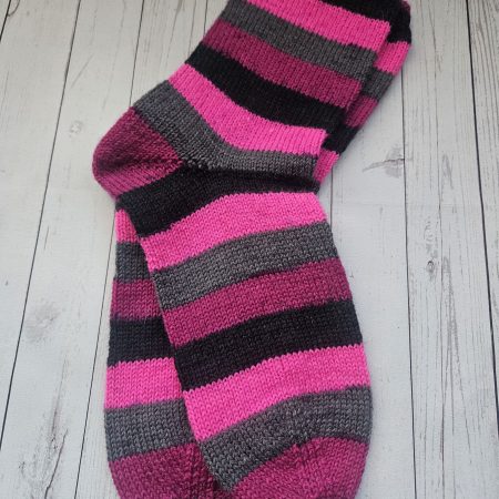 Handknitted socks. Ladies size 5.