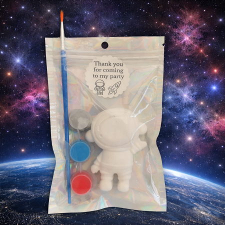 Paint Your Own Space shapes, Space Themed Party Bag Filler,Kids Party Activity 🎨 🖌 🚀