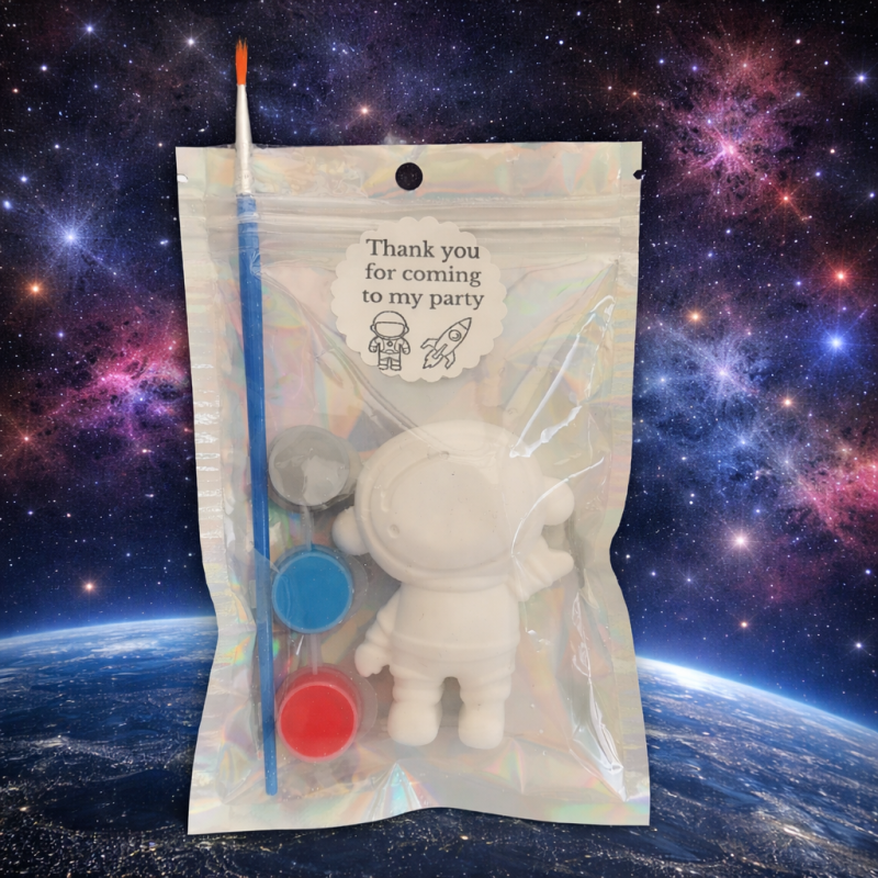Paint Your Own Space shapes, Space Themed Party Bag Filler,Kids Party Activity 🎨 🖌 🚀
