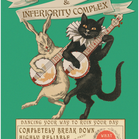 Social Anxiety Illustration Posters - A2 Assorted Colours