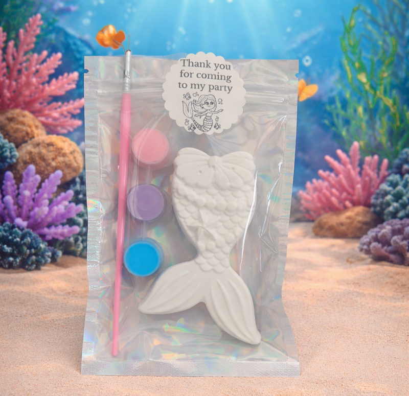 Paint Your Under the sea creatures, Choice of 3 shapes, Under the sea Themed Party Bag Filler,Kids Party Activity 🌊 🎨 🖌