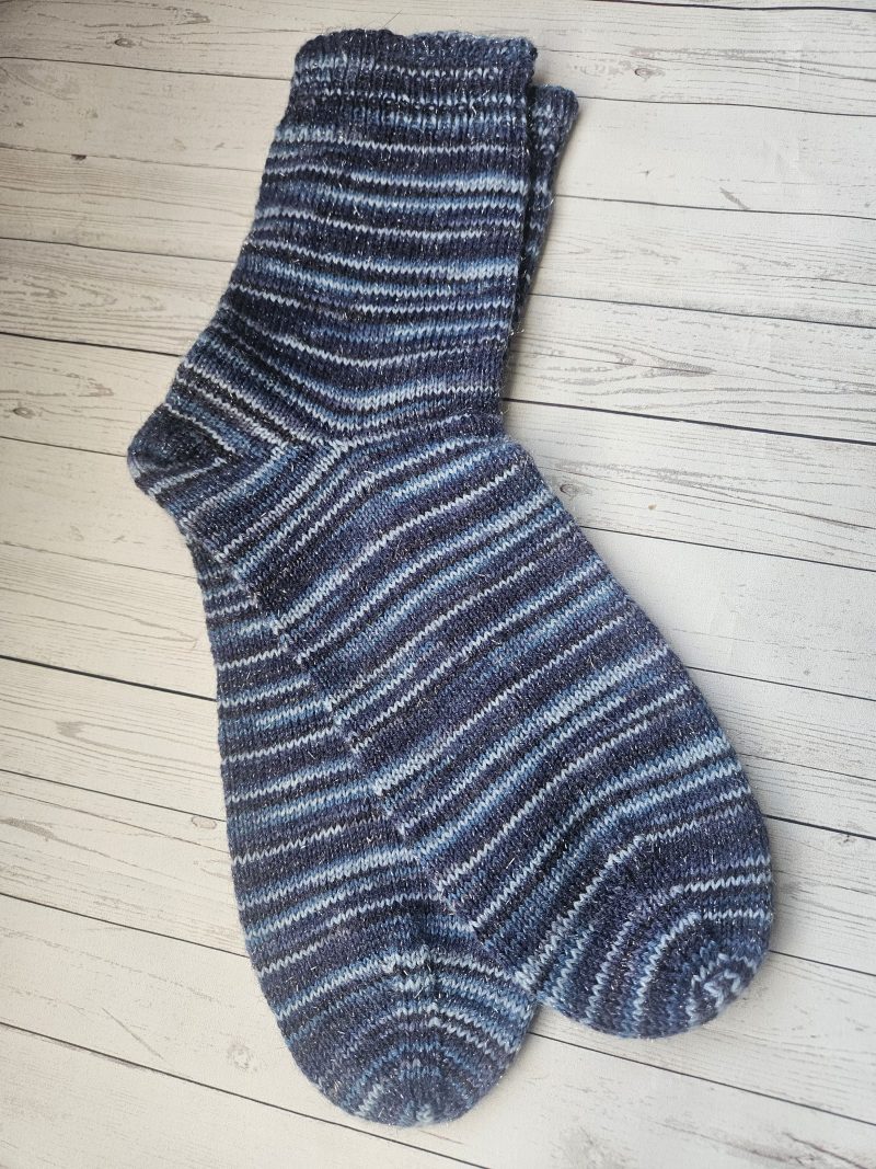 Handknitted socks. Mens size 9.