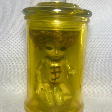 Jerome - Alien specimen Doll in a jar