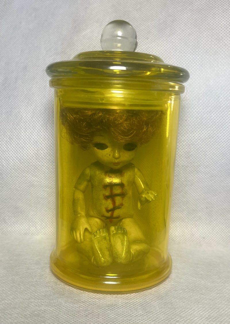 Jerome - Alien specimen Doll in a jar
