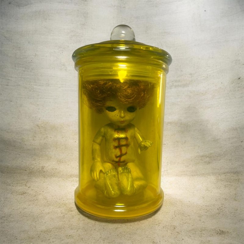 Jerome - Alien specimen Doll in a jar