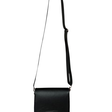 Handmade Voodoo Doll Style Crossbody PU Bag with Diamanté and Star Rivets