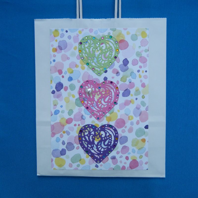 Hand decorated gift bags (medium)