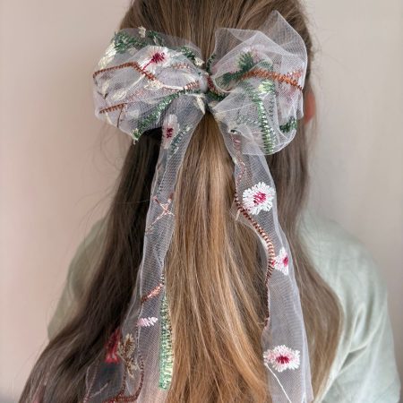 Floral Hair Bow
