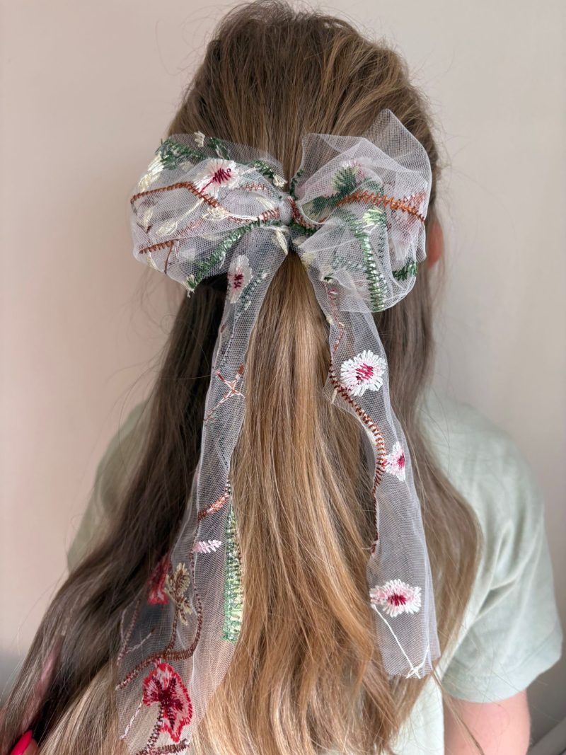 Floral Hair Bow