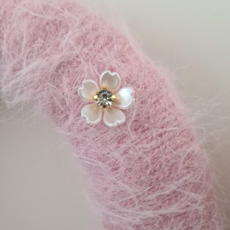 Yarn wrapped wreath & matching vase