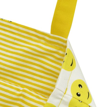 Womens Tote Bag-Yellow Smiley Faces