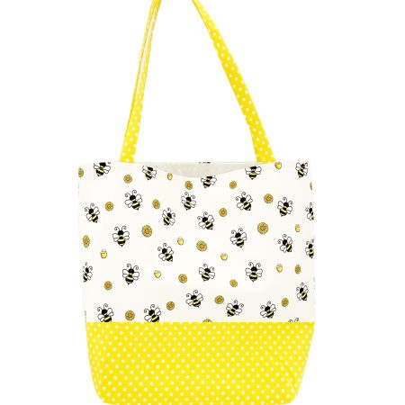 Womens Tote Bag-Busy Bee Design
