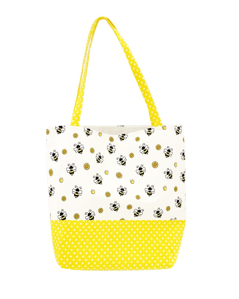 Womens Tote Bag-Busy Bee Design