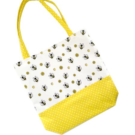 Womens Tote Bag-Busy Bee Design