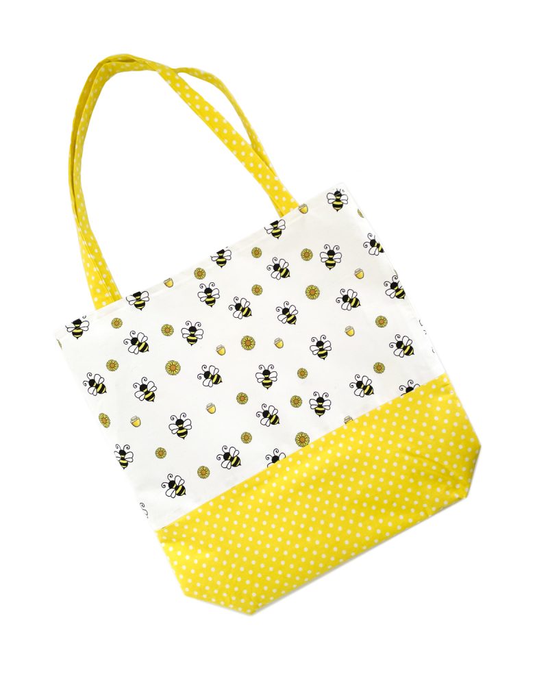 Womens Tote Bag-Busy Bee Design