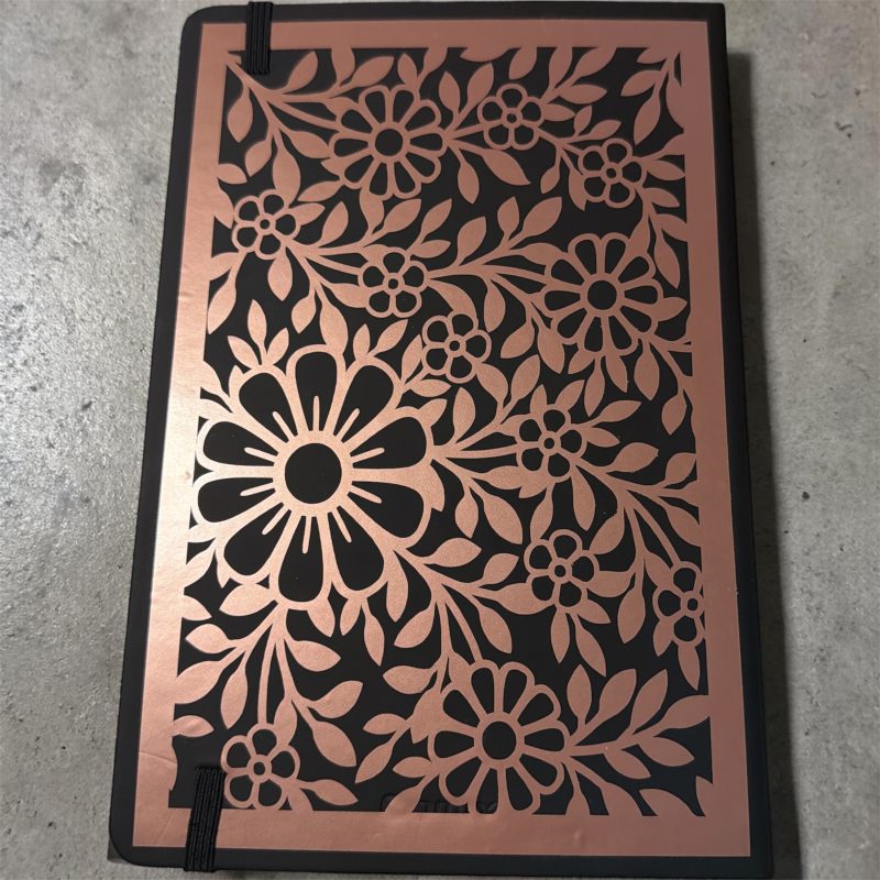 A5 Personalised Floral Notebook - With your name