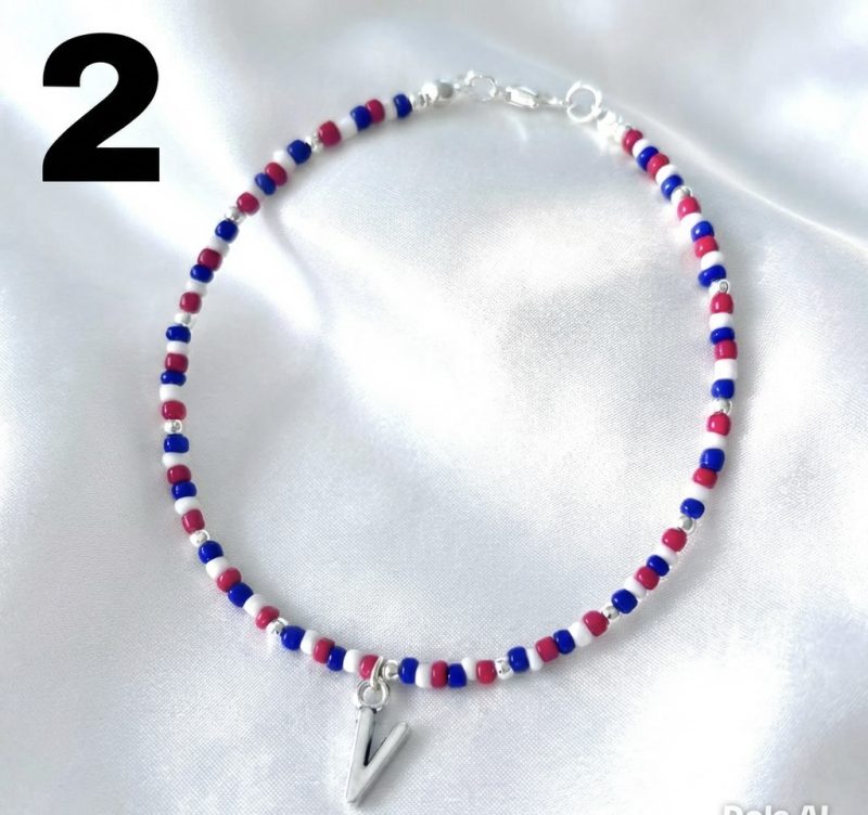 Personalised Seed Bead Anklet