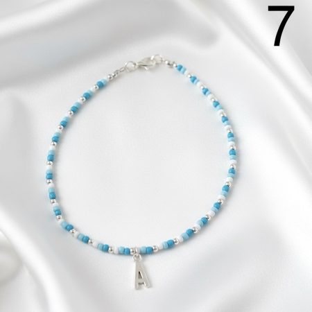 Personalised Seed Bead Anklet