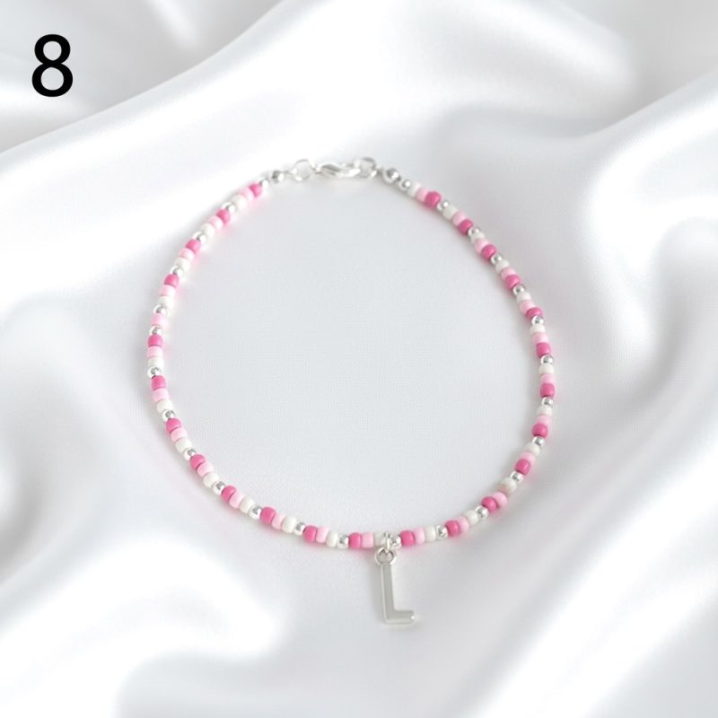 Personalised Seed Bead Anklet