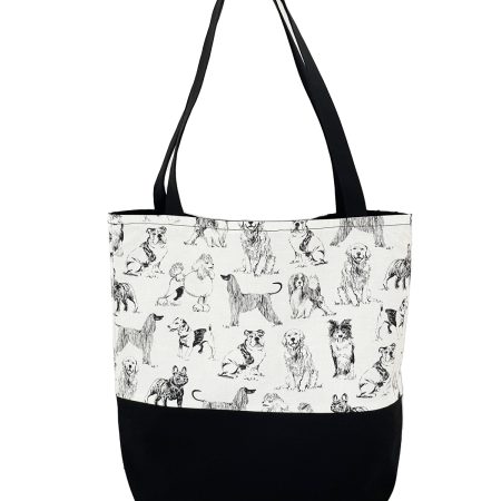 Womens Tote Bag-Dog Design