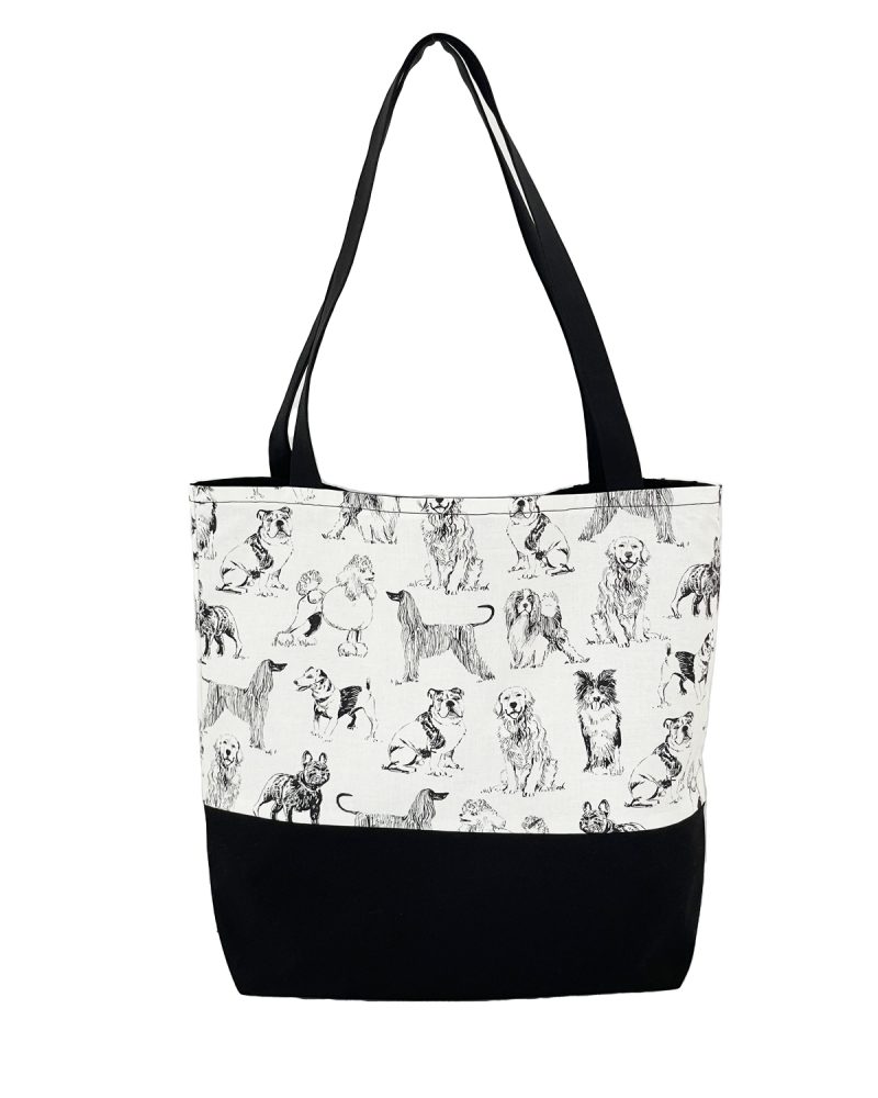 Womens Tote Bag-Dog Design