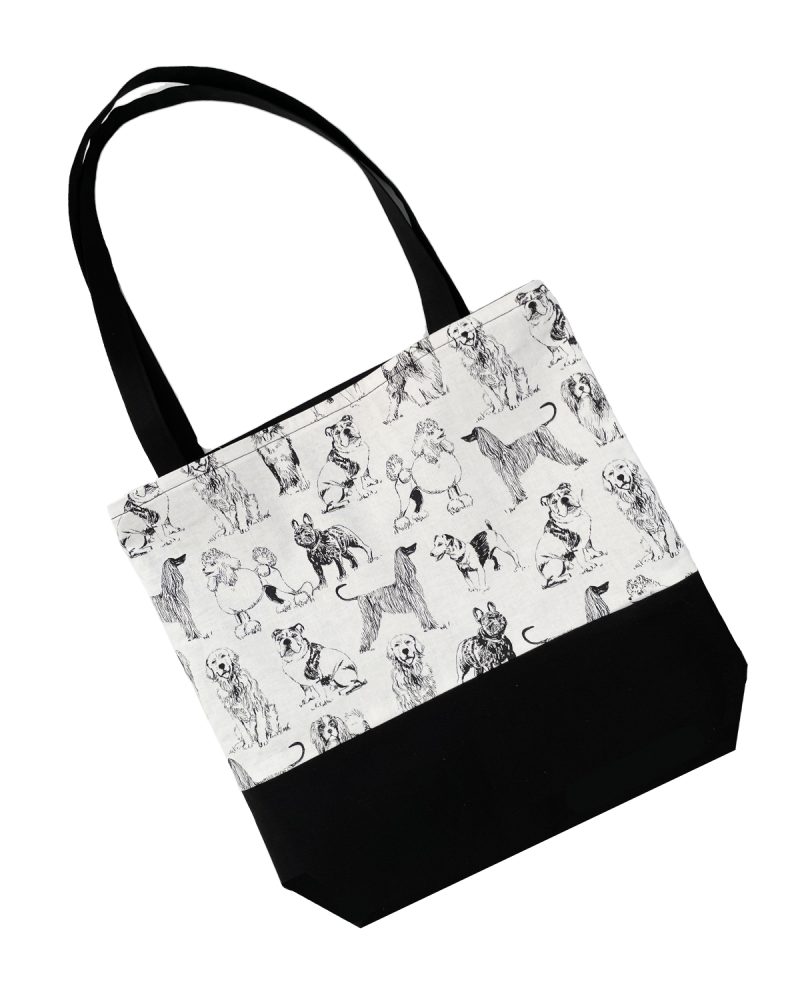 Womens Tote Bag-Dog Design