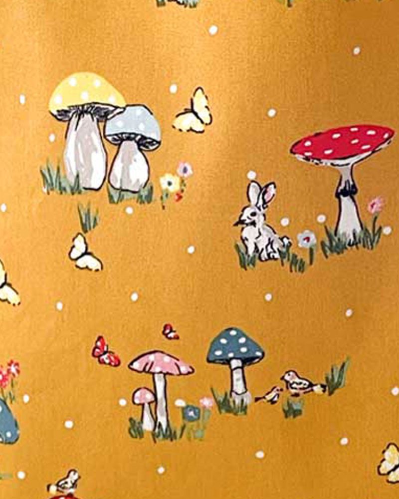 Handmade Toadstool Design Childrens Tote Bag