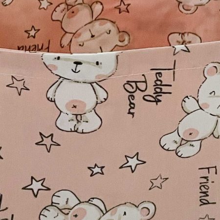 Handmade Teddy Design Childrens Tote Bag