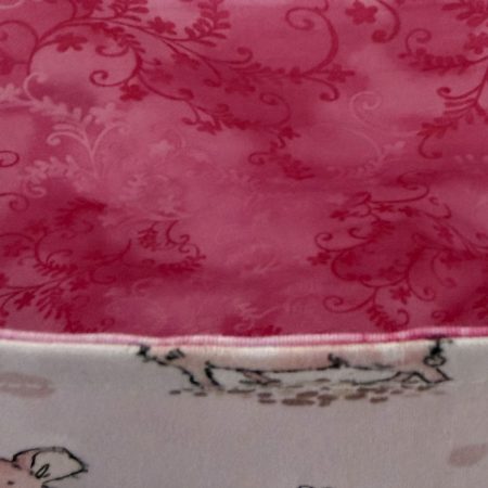 Handmade Pig Design Childrens Tote Bag