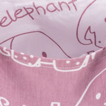 Handmade Elephant Design Childrens Tote Bag