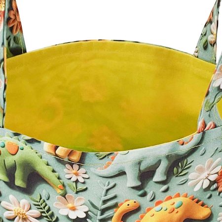 Handmade Elephant Design Childrens Tote Bag