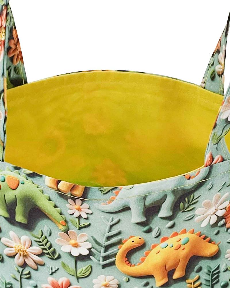 Handmade Elephant Design Childrens Tote Bag