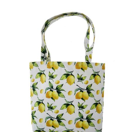 Handmade Lemons Design Childrens Tote Bag