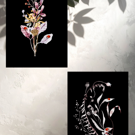 Wall Art - The Ladybirds