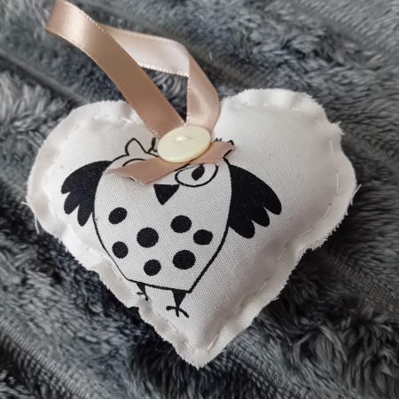 Handmade Lavender Scented Fabric hearts