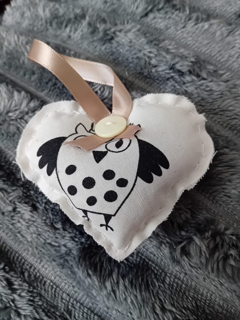 Handmade Lavender Scented Fabric hearts