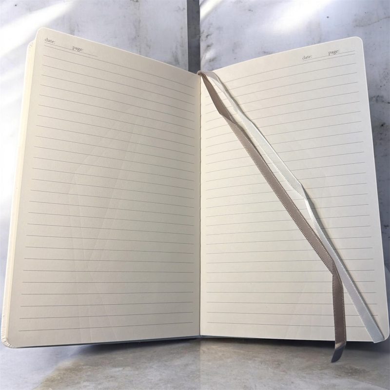 Funny A5 Black Notebook - I Found Your Nose
