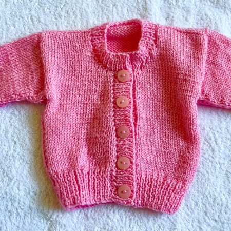 Baby cardigan. 0-3 months.