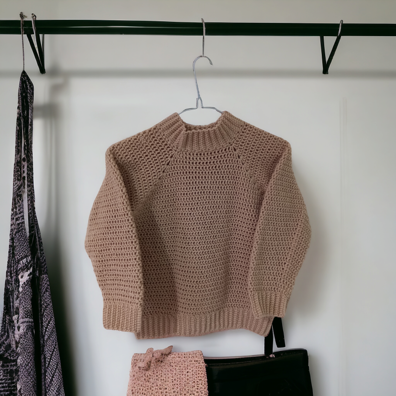 Crochet women's jumper