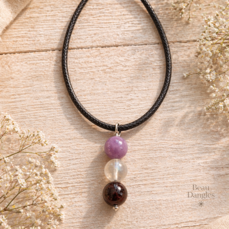 Rest & Recovery Crystal Pendant for Calm, Reset & Gentle Energy