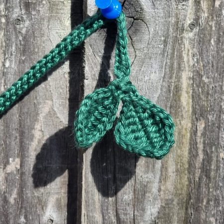 Handmade Crochet Flower Garland 150cm Colourful Floral Decor