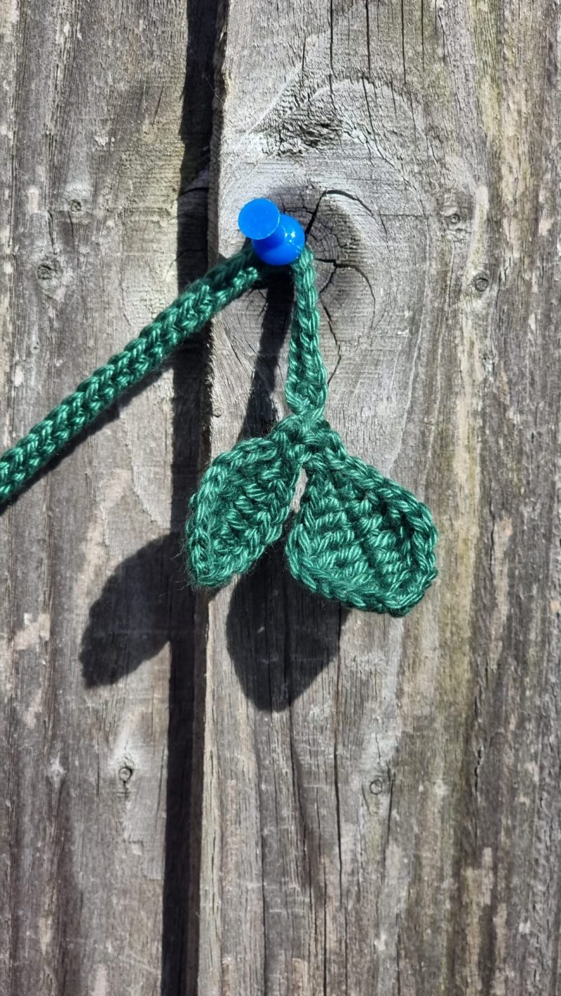 Handmade Crochet Flower Garland 150cm Colourful Floral Decor