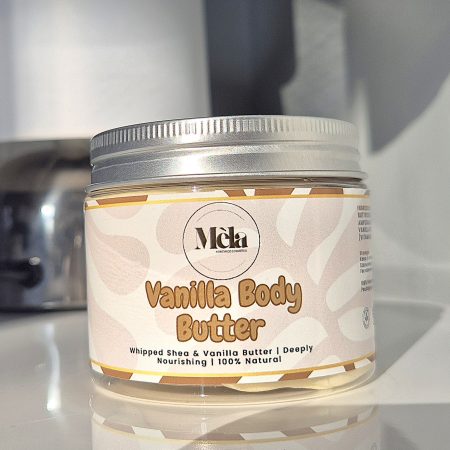 Vanilla Body Butter – Natural Handmade Shea Butter Moisturiser