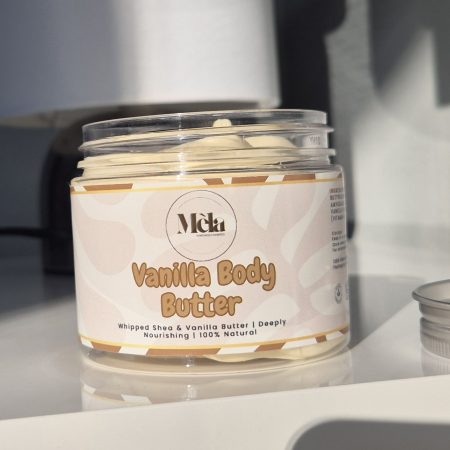 Vanilla Body Butter – Natural Handmade Shea Butter Moisturiser