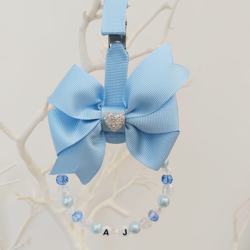 Personalised Pram Charm,Blue pram charm,New Baby boy gift,Baby shower gift