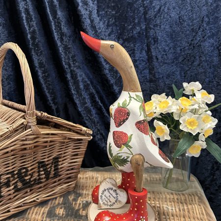 Emma Bridgewater inspired bamboo duck with wellies